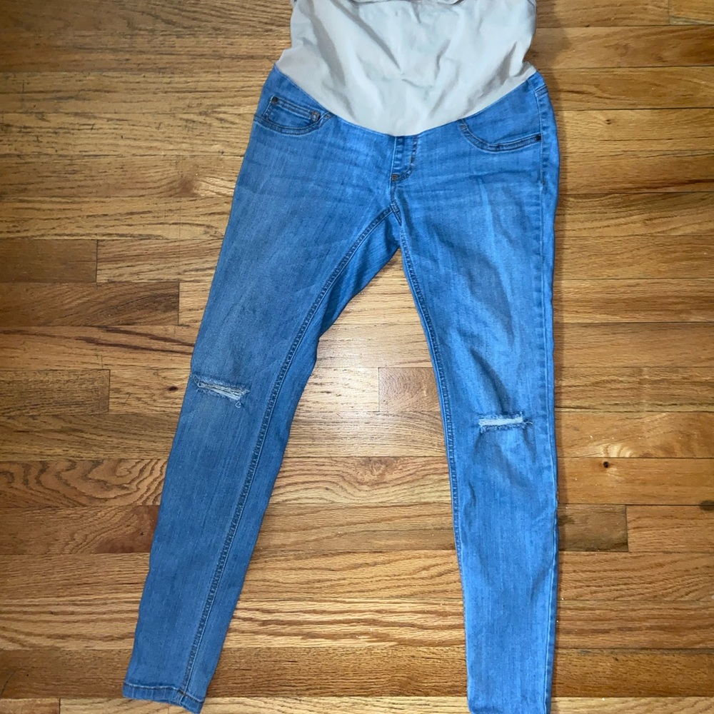 Indigo Blue Maternity Jeans